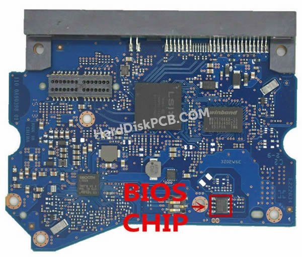 Passaggi per scambiare il chip BIOS su 0A90398 scheda elettronica HDD Hitachi