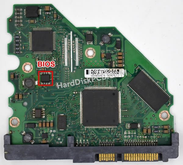 Passaggi per scambiare il chip BIOS su 100336321 scheda elettronica HDD Seagate
