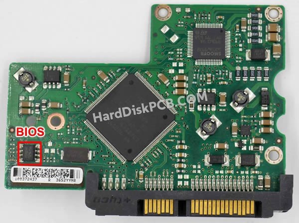 Passaggi per scambiare il chip BIOS su 100367024 scheda elettronica HDD Seagate