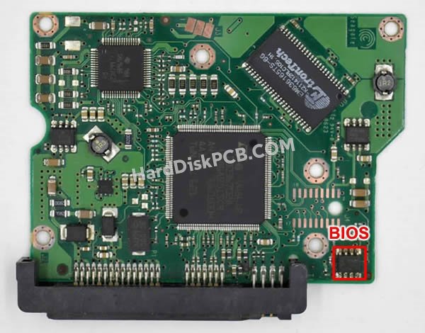 Passaggi per scambiare il chip BIOS su 100395316 scheda elettronica HDD Seagate