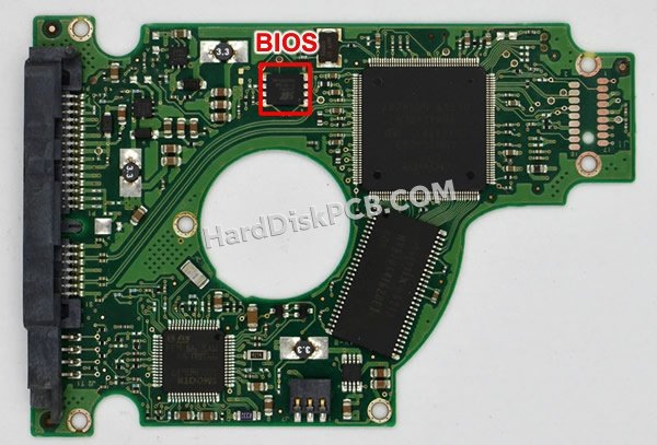 Passaggi per scambiare il chip BIOS su 100397877 scheda elettronica HDD Seagate