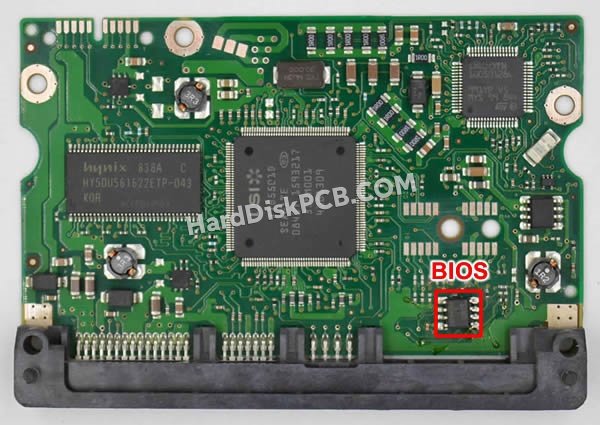 Passaggi per scambiare il chip BIOS su 100466725 scheda elettronica HDD Seagate