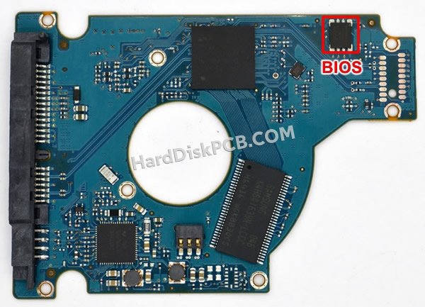 Passaggi per scambiare il chip BIOS su 100535597 scheda elettronica HDD Seagate