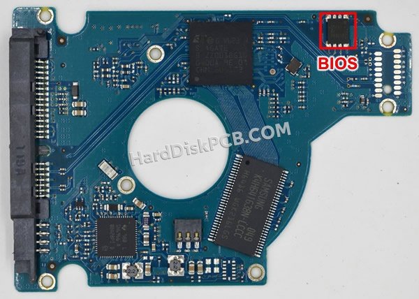 Passaggi per scambiare il chip BIOS su 100536286 scheda elettronica HDD Seagate