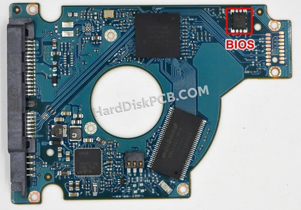 Passaggi per scambiare il chip BIOS su 100588318 scheda elettronica HDD Seagate
