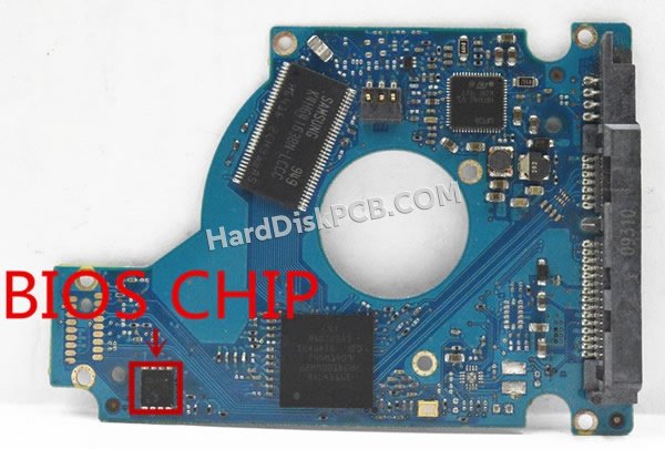 Passaggi per scambiare il chip BIOS su 100588580 scheda elettronica HDD Seagate