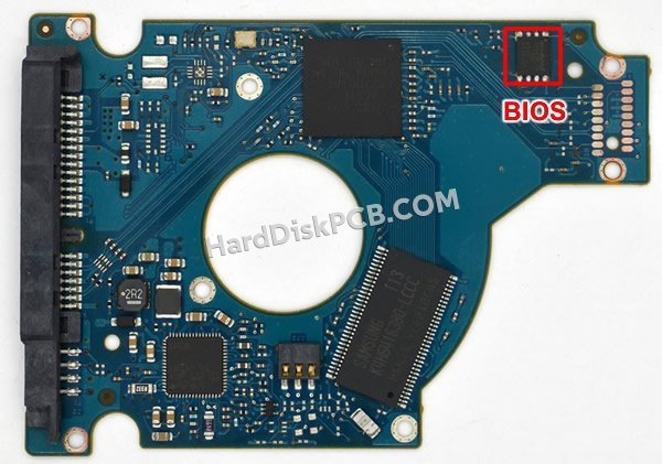 Passaggi per scambiare il chip BIOS su 100588584 scheda elettronica HDD Seagate