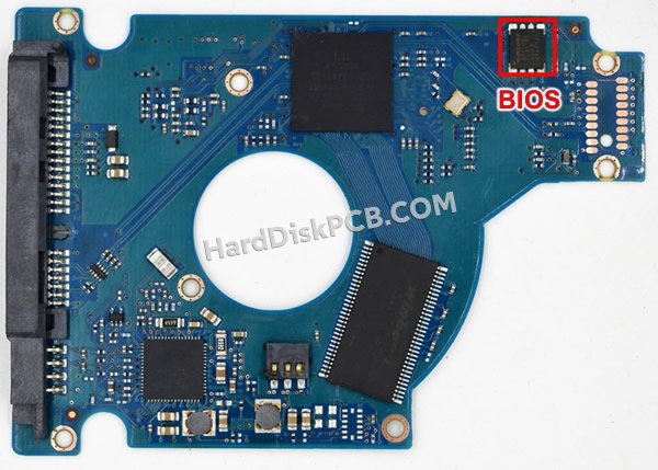 Passaggi per scambiare il chip BIOS su 100591681 scheda elettronica HDD Seagate