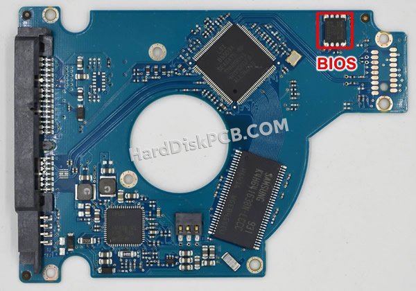Passaggi per scambiare il chip BIOS su 100593393 scheda elettronica HDD Seagate