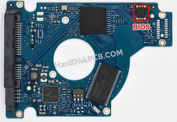 Passaggi per scambiare il chip BIOS su 100603256 scheda elettronica HDD Seagate