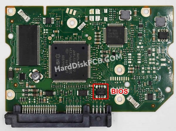 Passaggi per scambiare il chip BIOS su 100603470 scheda elettronica HDD Seagate