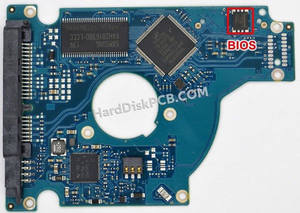 Passaggi per scambiare il chip BIOS su 100609264 scheda elettronica HDD Seagate