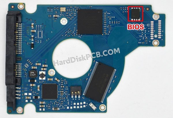 Passaggi per scambiare il chip BIOS su 100611631 scheda elettronica HDD Seagate