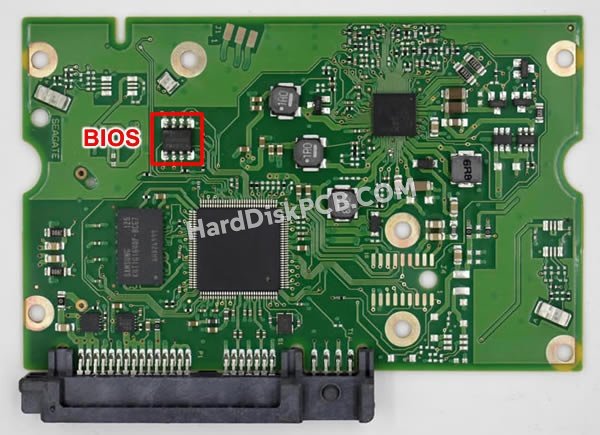 Passaggi per scambiare il chip BIOS su 100656494 scheda elettronica HDD Seagate