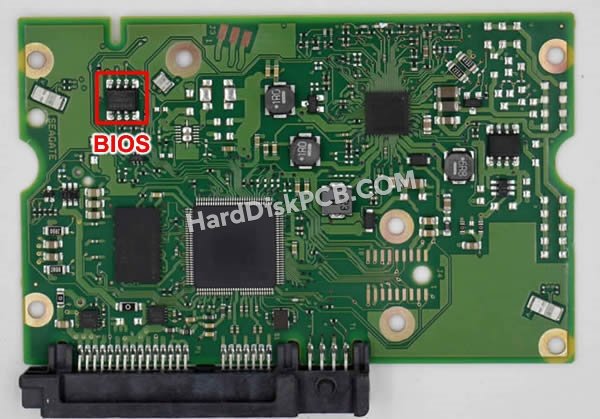 Passaggi per scambiare il chip BIOS su 100706008 scheda elettronica HDD Seagate