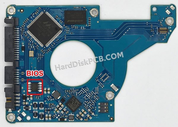 Passaggi per scambiare il chip BIOS su 100722214 scheda elettronica HDD Seagate