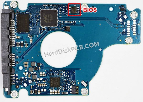 Passaggi per scambiare il chip BIOS su 100739392 scheda elettronica HDD Seagate
