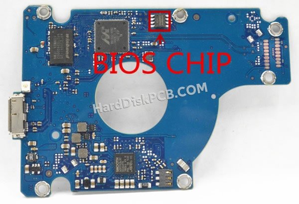 Passaggi per scambiare il chip BIOS su 100740633 scheda elettronica HDD Seagate