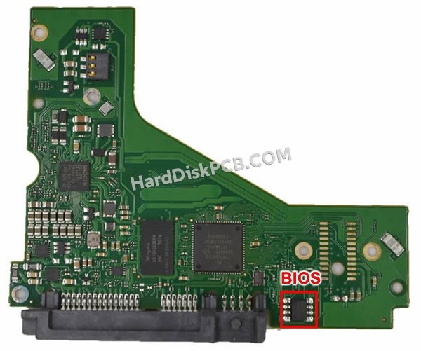 Passaggi per scambiare il chip BIOS su 100743767 scheda elettronica HDD Seagate