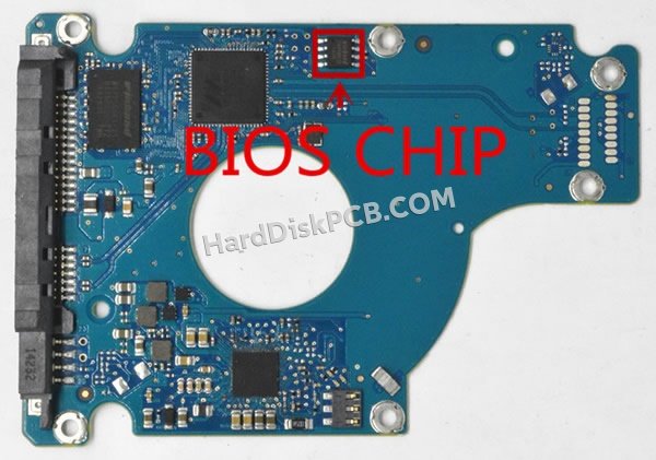 Passaggi per scambiare il chip BIOS su 100759990 scheda elettronica HDD Seagate