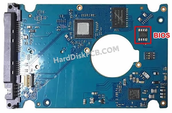Passaggi per scambiare il chip BIOS su 100763532 scheda elettronica HDD Seagate