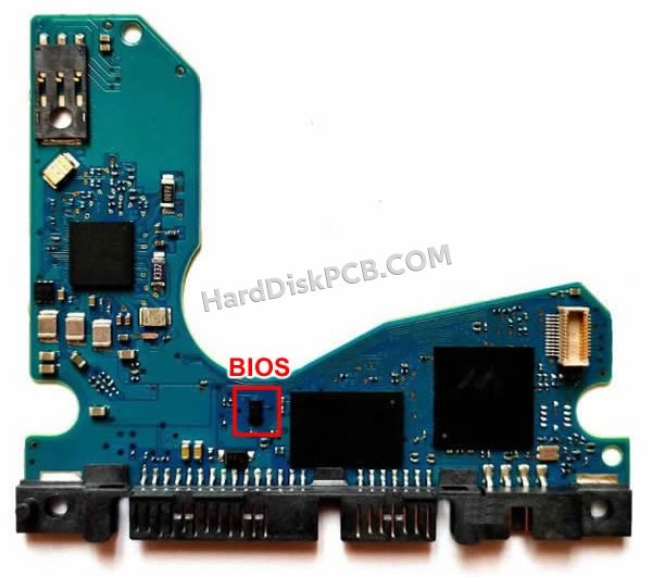 Passaggi per scambiare il chip BIOS su 100781943 scheda elettronica HDD Seagate