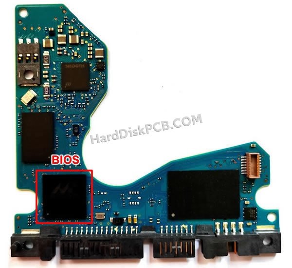 Passaggi per scambiare il chip BIOS su 100792364 scheda elettronica HDD Seagate