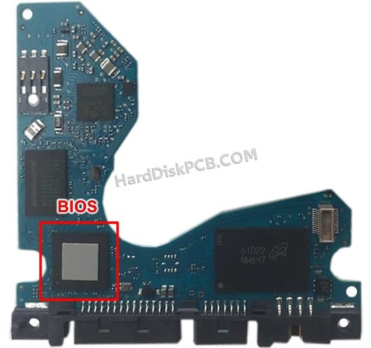 Passaggi per scambiare il chip BIOS su 100793567 scheda elettronica HDD Seagate