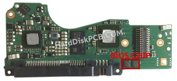 Passaggi per scambiare il chip BIOS su 100831808 scheda elettronica HDD Seagate