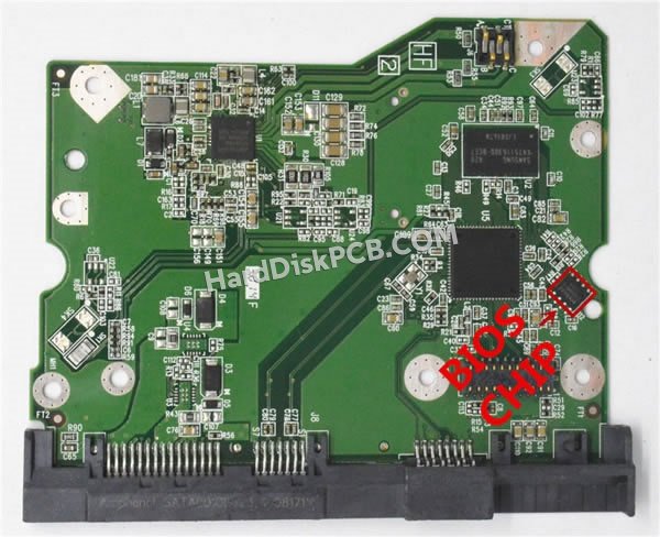 Passaggi per scambiare il chip BIOS su 2060-800001-000 scheda elettronica HDD Western Digital