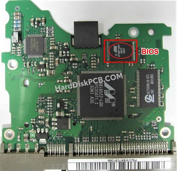 Passaggi per scambiare il chip BIOS su BF41-00068A scheda elettronica HDD Samsung