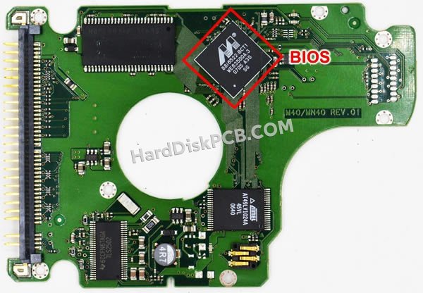 Passaggi per scambiare il chip BIOS su BF41-00101A scheda elettronica HDD Samsung