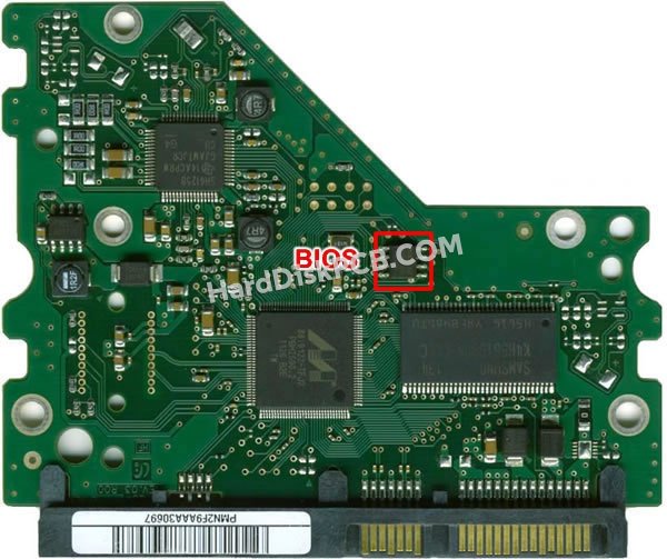 Passaggi per scambiare il chip BIOS su BF41-00314A scheda elettronica HDD Samsung