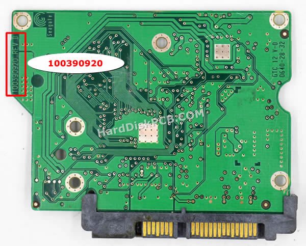 100390920 scheda disco rigido Seagate