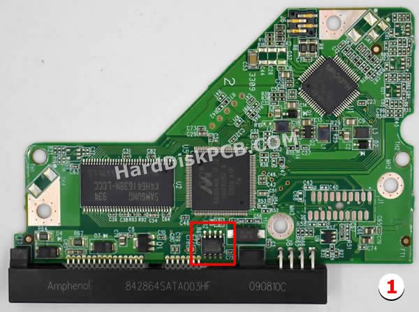 2060-701590-001 scheda disco rigido WD