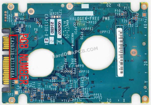 CA26338-B71104BA Scheda Disco Rigido Fujitsu - immagine 2